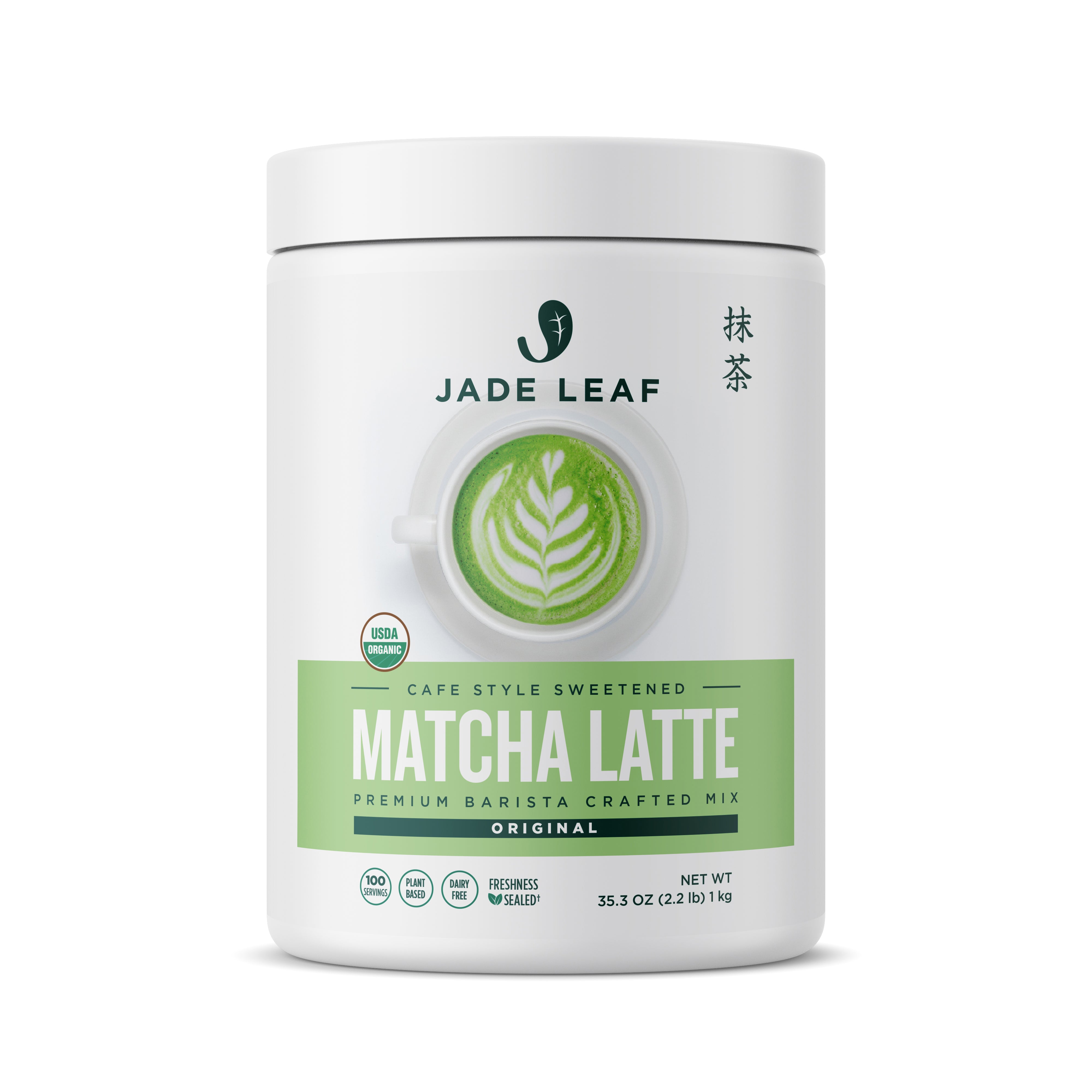 Jade Leaf Organic Sweetened Matcha Latte Mix